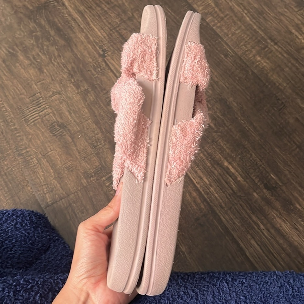 Fabletics Playa Knot Slide Sandal Pink Size 10 - Picture 6 of 10